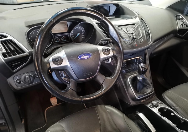 Ford Kuga cena 48400 przebieg: 134000, rok produkcji 2014 z Skarszewy małe 497